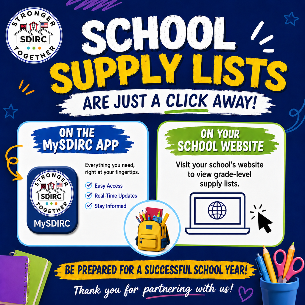 Where Supply Lists Can be Found 