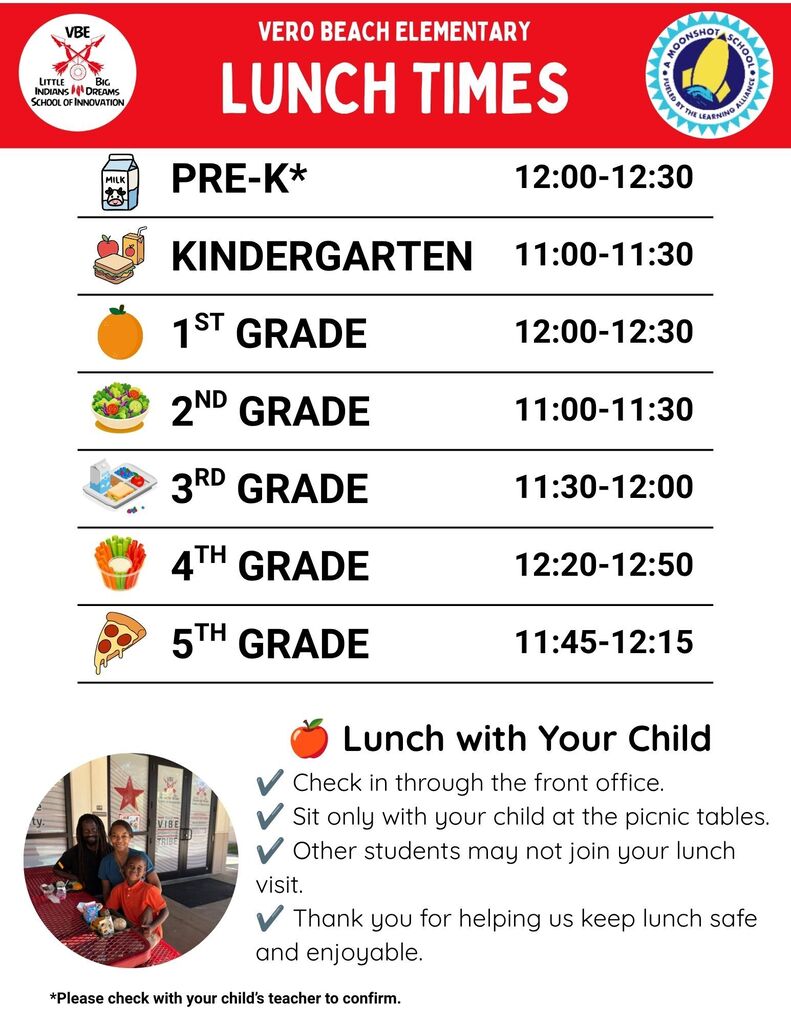Lunch Times