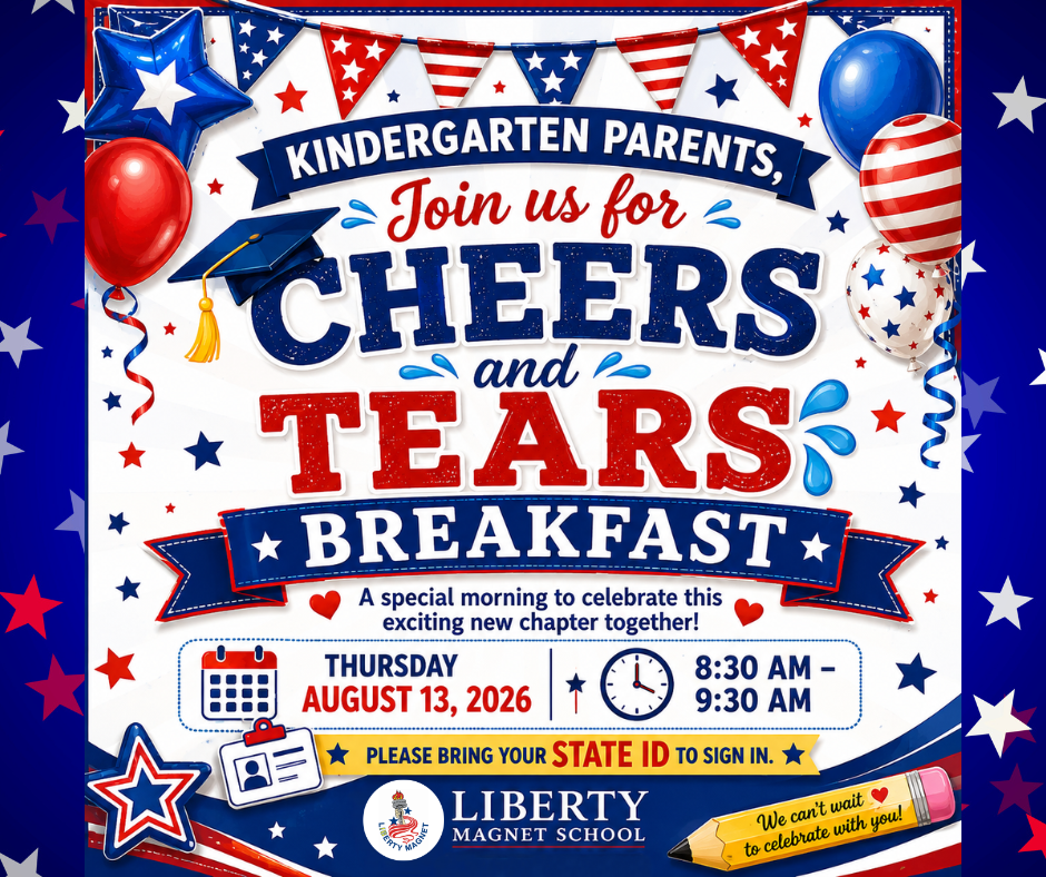 Cheers and Tears Breakfast Invitation for KG parent