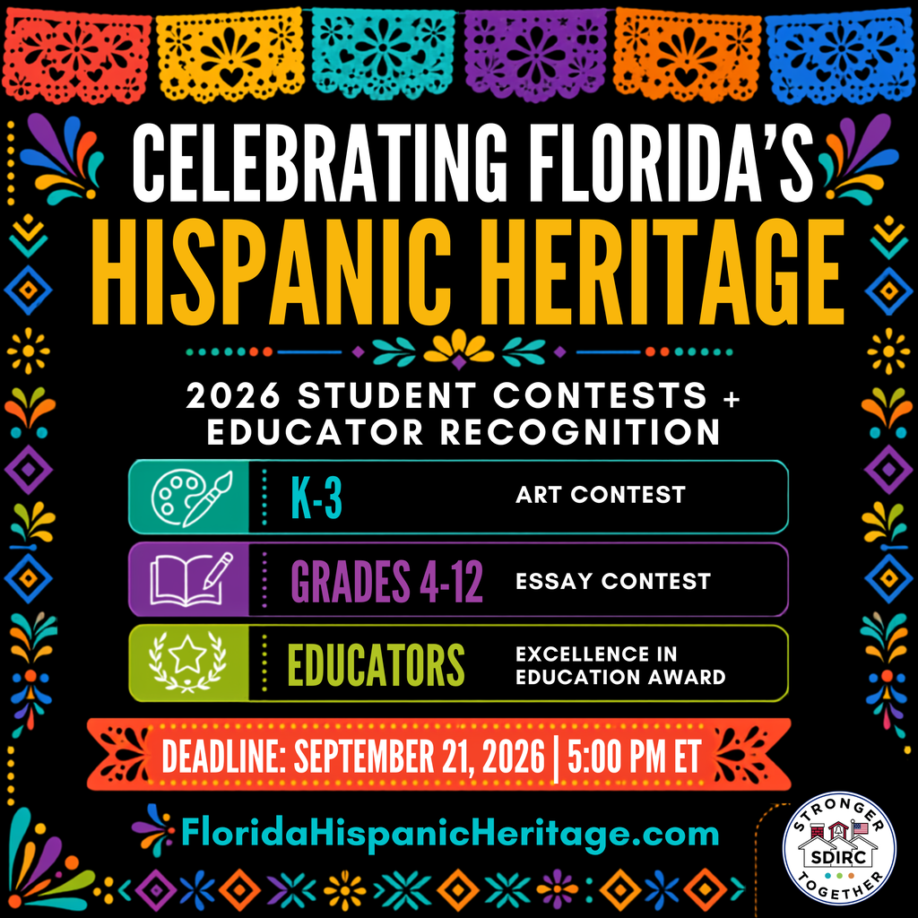2026 Hispanic Heritage Month Art and Essay Contests and Excellence in Education Award