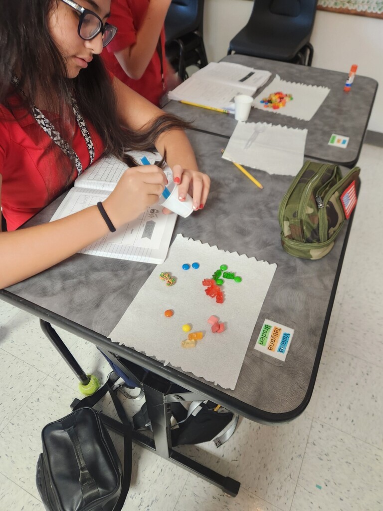 Kids experimenting about matter