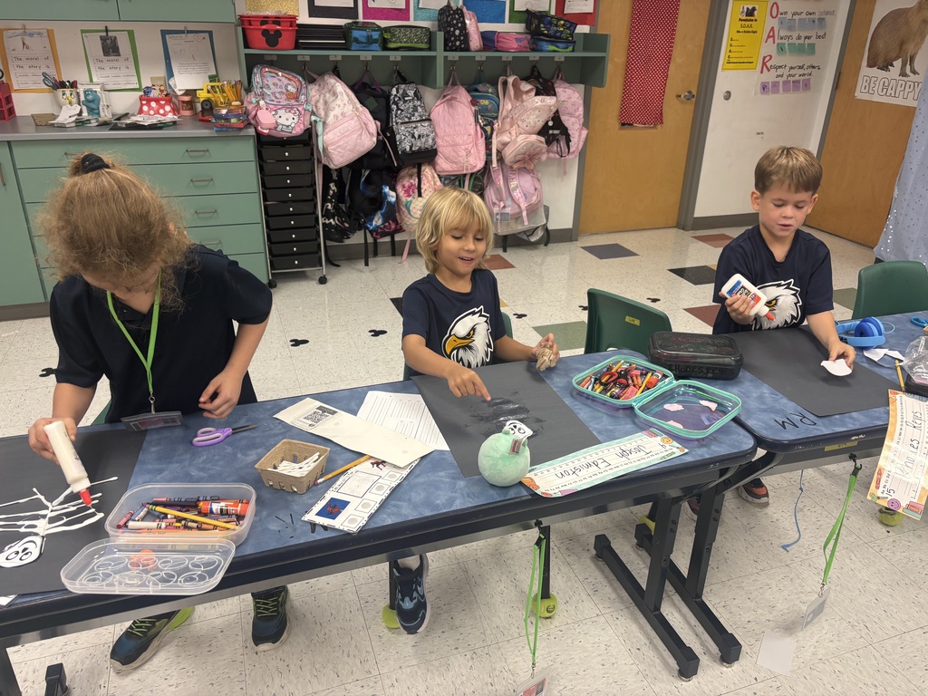 students working on skeleton project