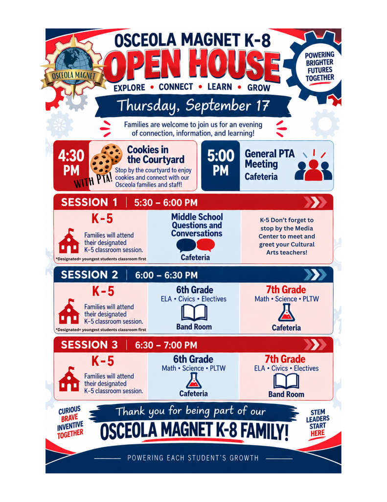 Open house flier
