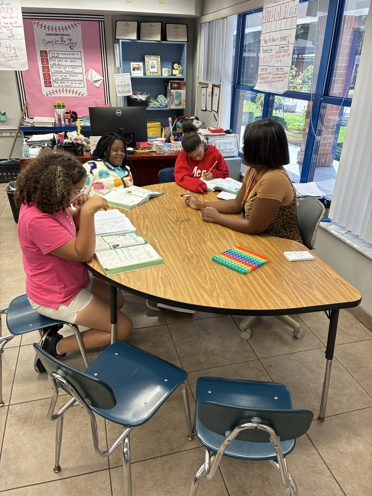 Students engaged in learning!