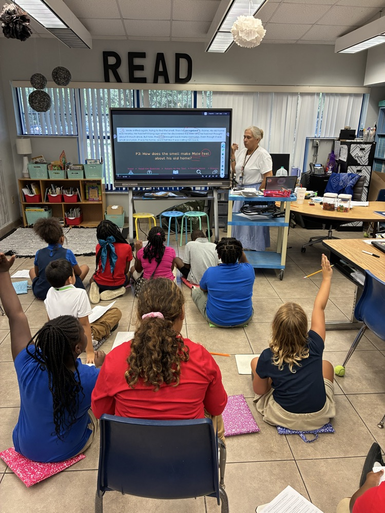 Students engaged in learning!