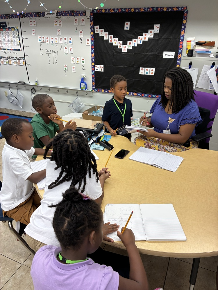 Students engaged in learning!