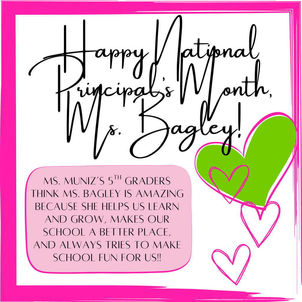 National Principal's Month