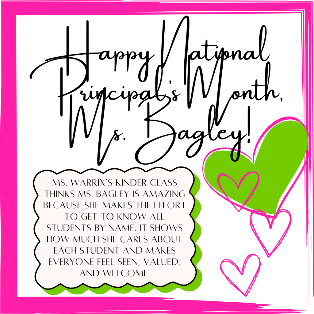 National Principal's Month