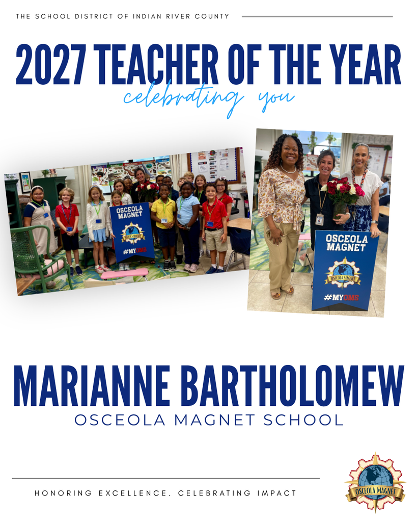 2027 OMS Teacher of the Year