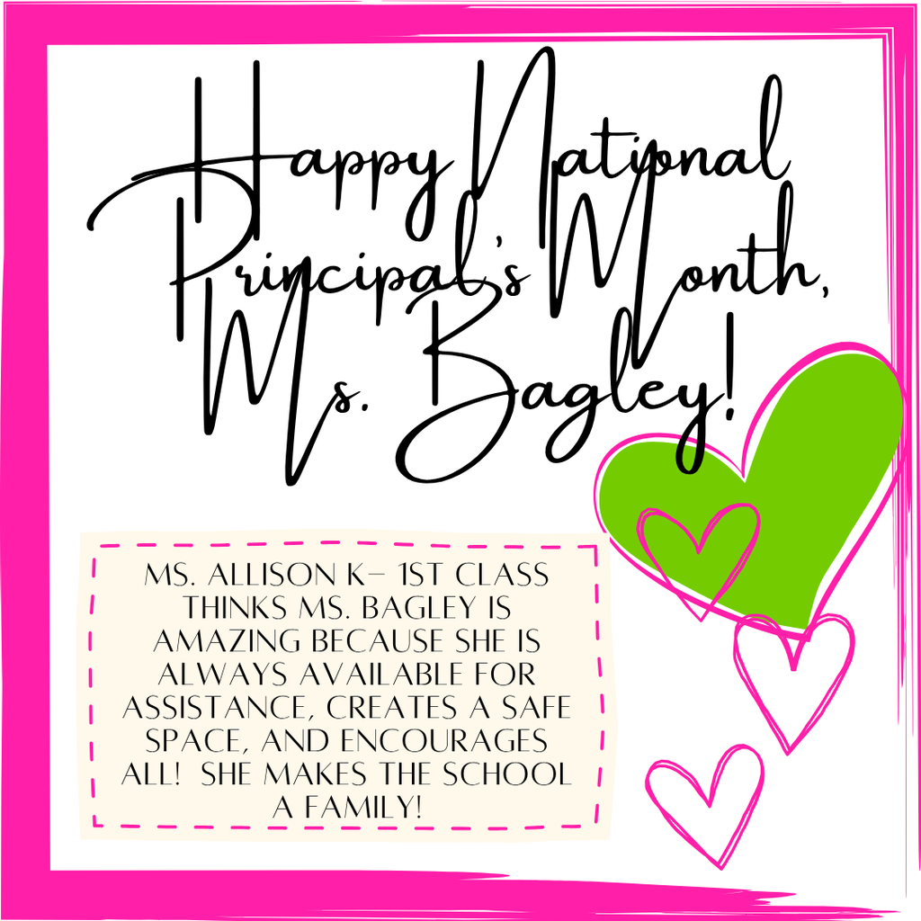 National Principal's Month