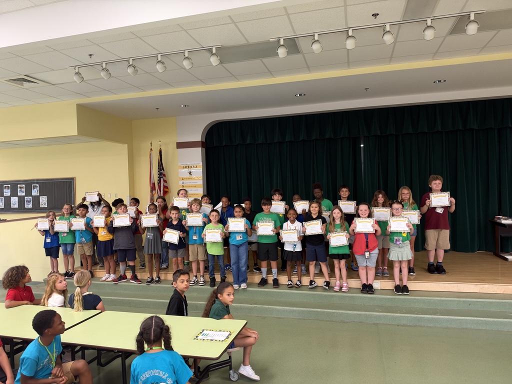 Celebrating student success during our award ceremonies.