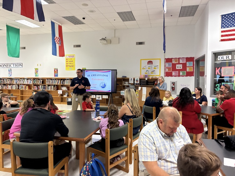 IB Ambassador Ceremony