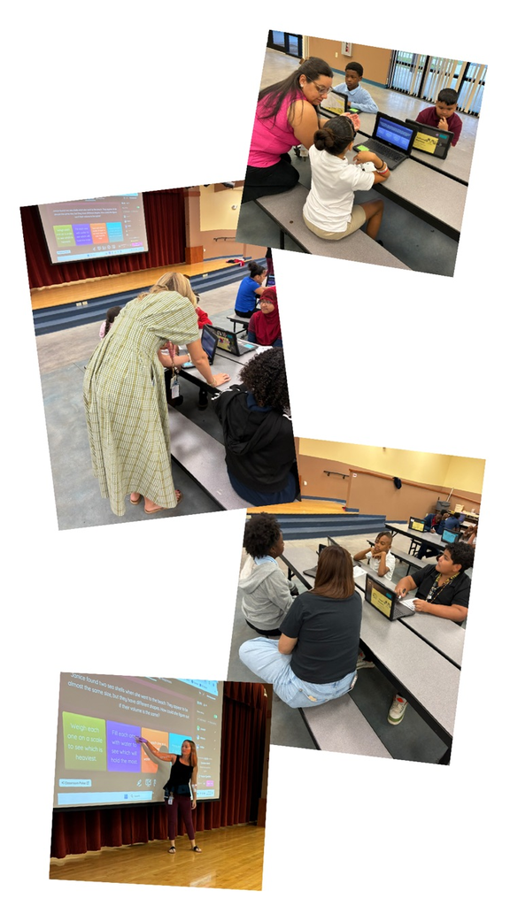 Students are receiving support from our teachers as they strengthen their science knowledge and sharpen their critical thinking skills.