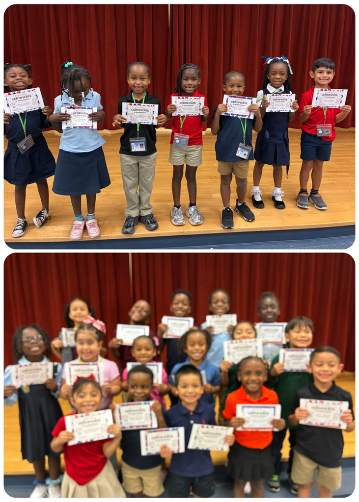 Celebrating our Dodgertown students who received 1st Quarter Awards for perfect attendance, academic effort, and honor roll!