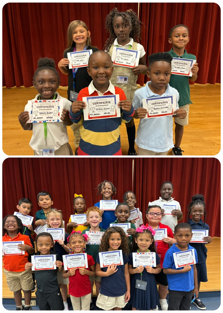 Celebrating our Dodgertown students who received 1st Quarter Awards for perfect attendance, academic effort, and honor roll!