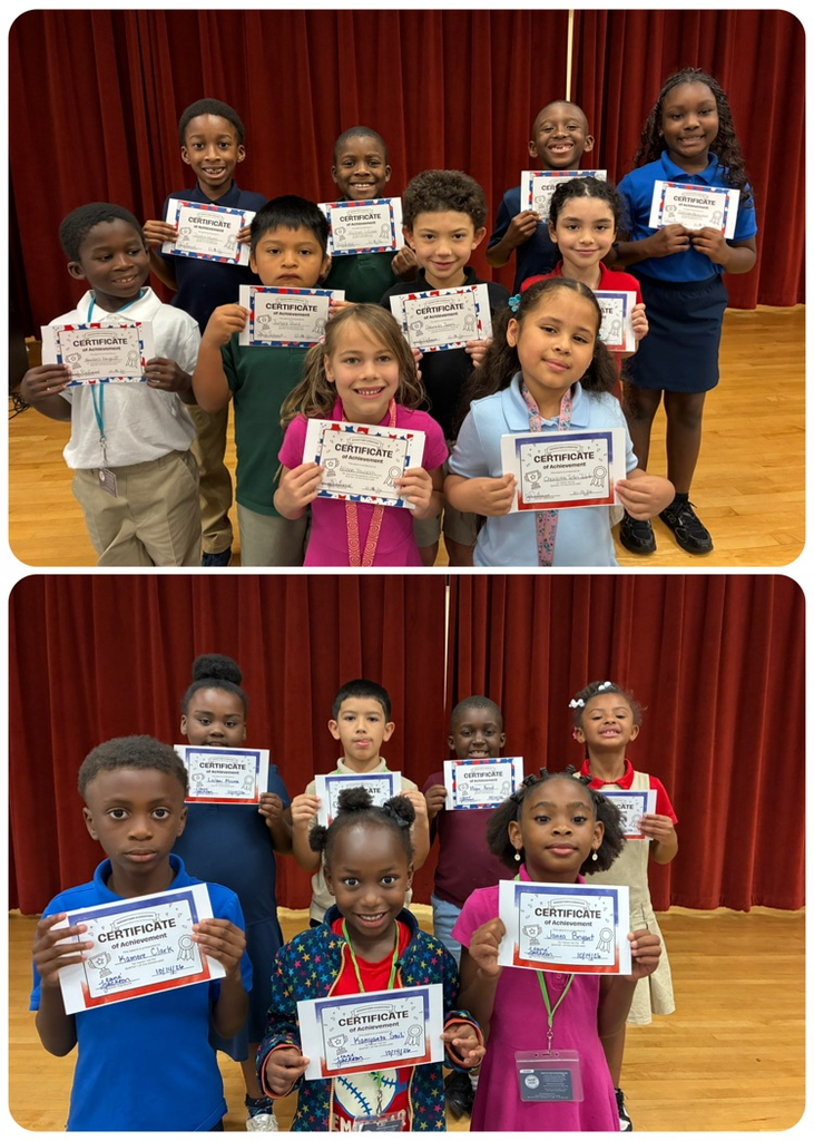 Celebrating our Dodgertown students who received 1st Quarter Awards for perfect attendance, academic effort, and honor roll!
