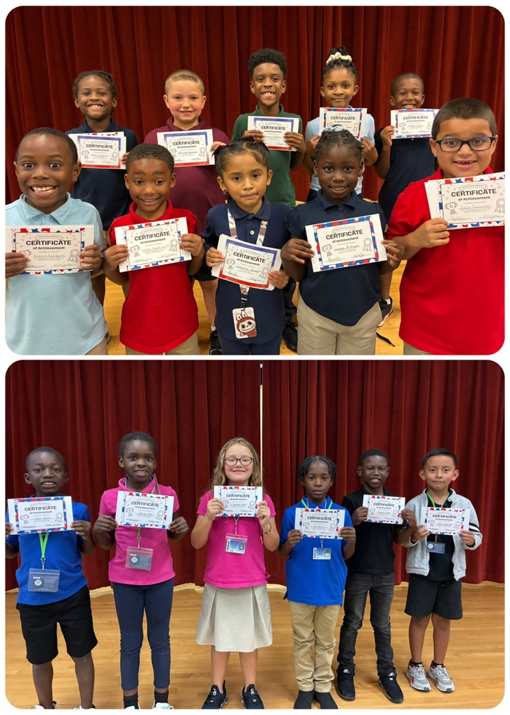 Celebrating our Dodgertown students who received 1st Quarter Awards for perfect attendance, academic effort, and honor roll!