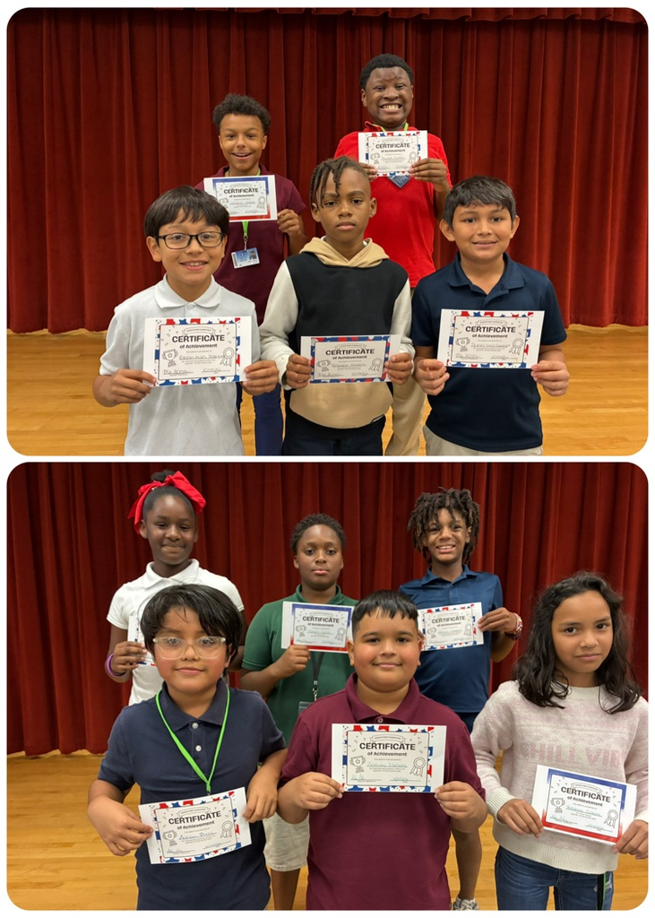 Celebrating our Dodgertown students who received 1st Quarter Awards for perfect attendance, academic effort, and honor roll!