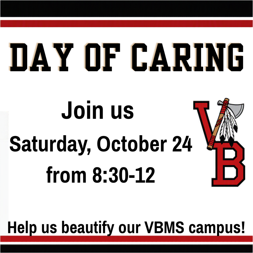 Day of Caring is Saturday October 24 from 8:30-12:00