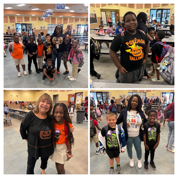 Students and staff showed off their favorite Halloween t-shirts!