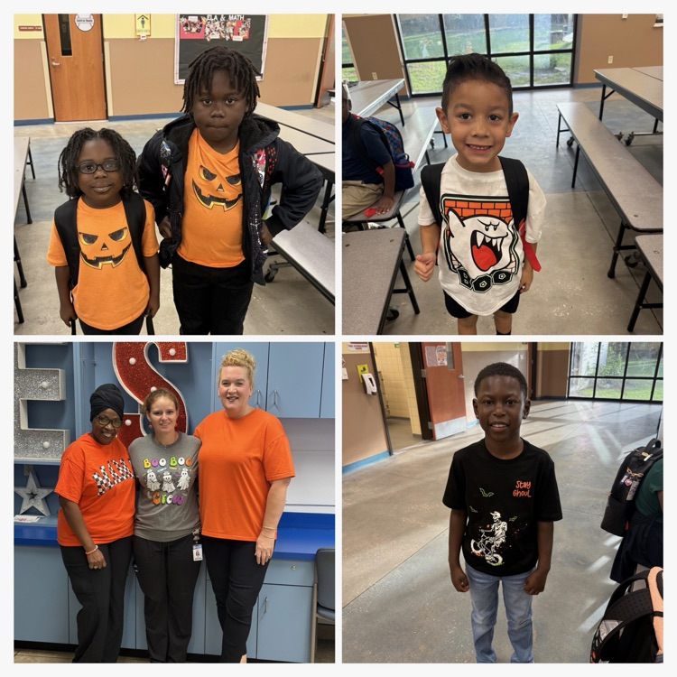 PBIS Orange and Black Dress Down Day