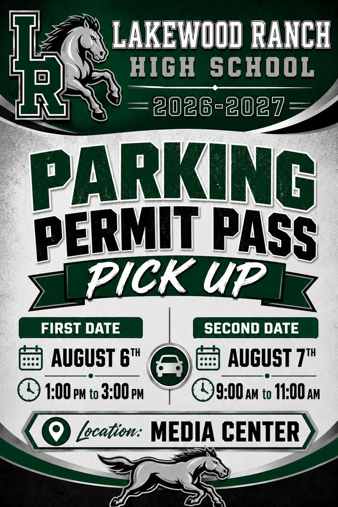 parking pickup flyer
