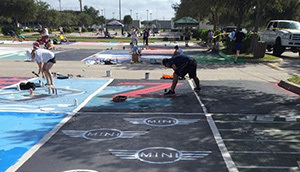 seniors paint spots