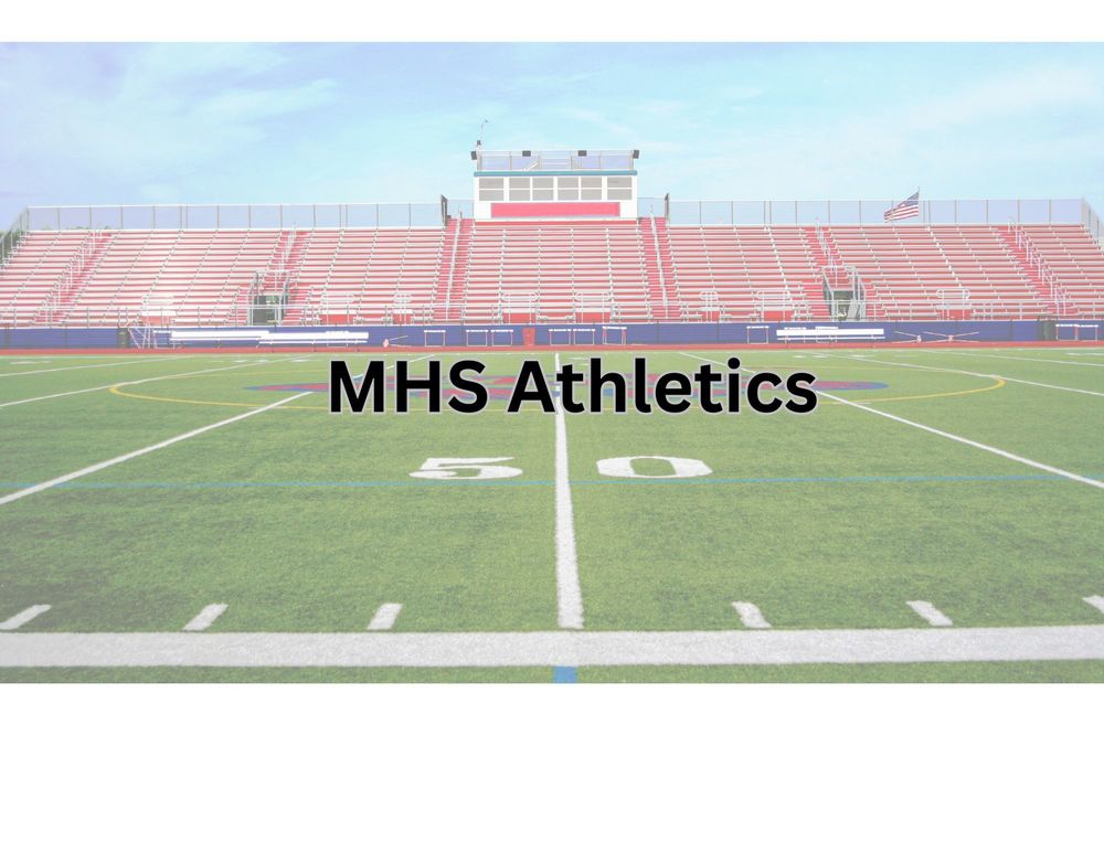 Photo of football field titled MHS Athletics
