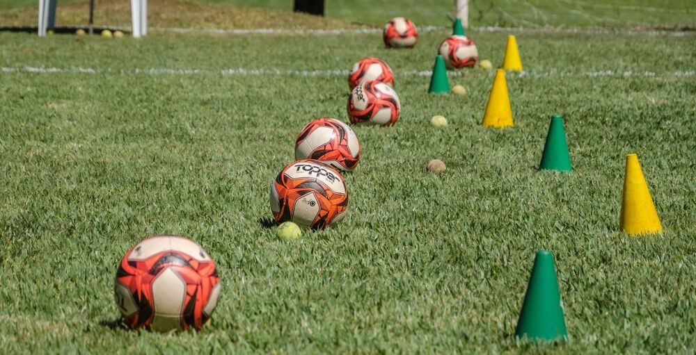 soccer balls