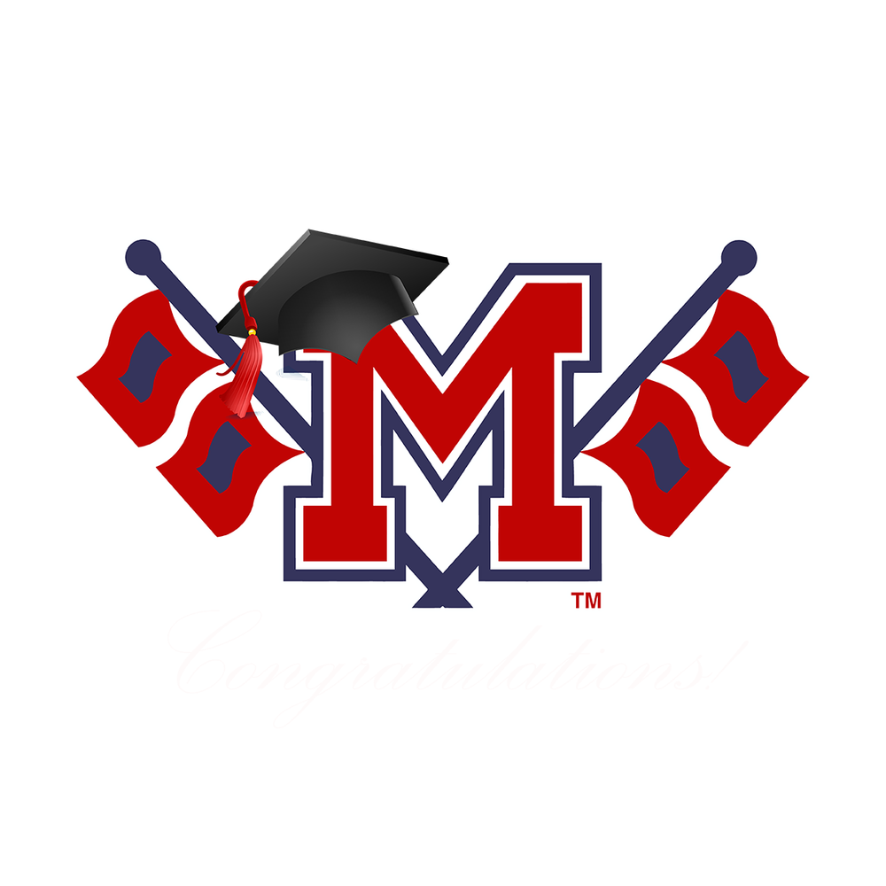 Manatee High School logo with graduation cap
