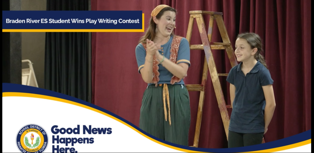 BRE Student Wins Play Writing Contest - Good News Happens Here