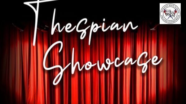 Thespian Showcase - theater curtains with bright light