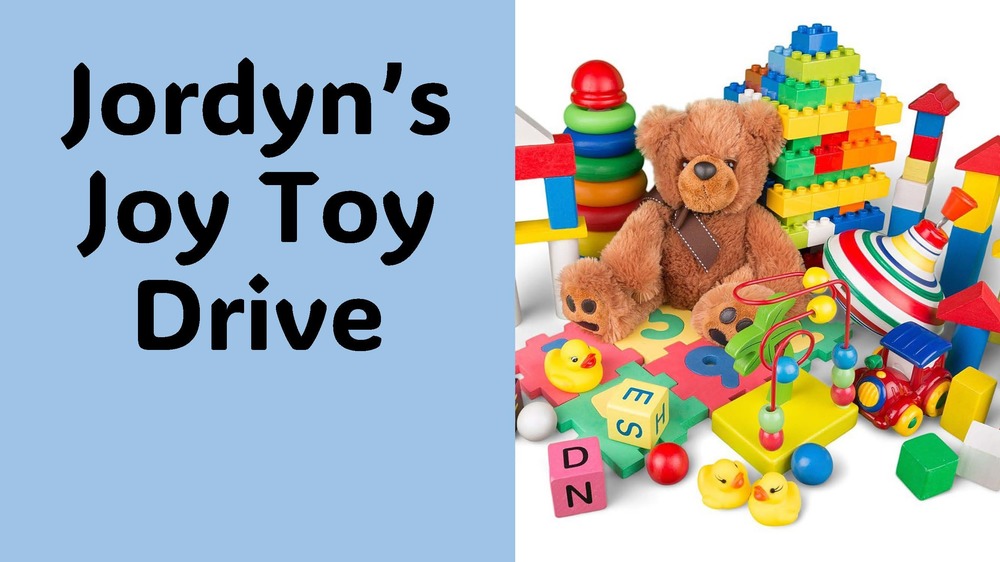 Jordyn's Joy Toy Drive graphic