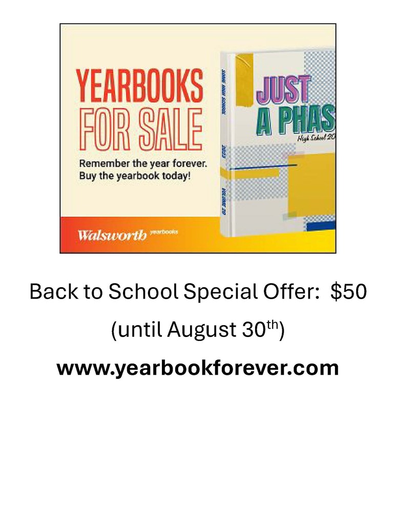 yearbooks for sale