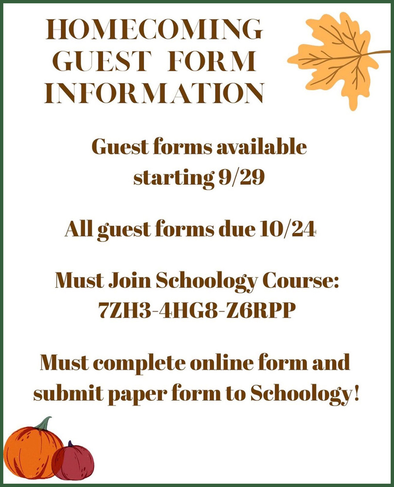 HOCO GUEST INFO