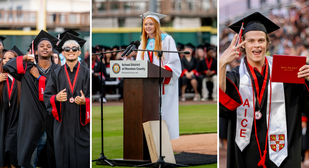 Palmetto High School seniors graduate.