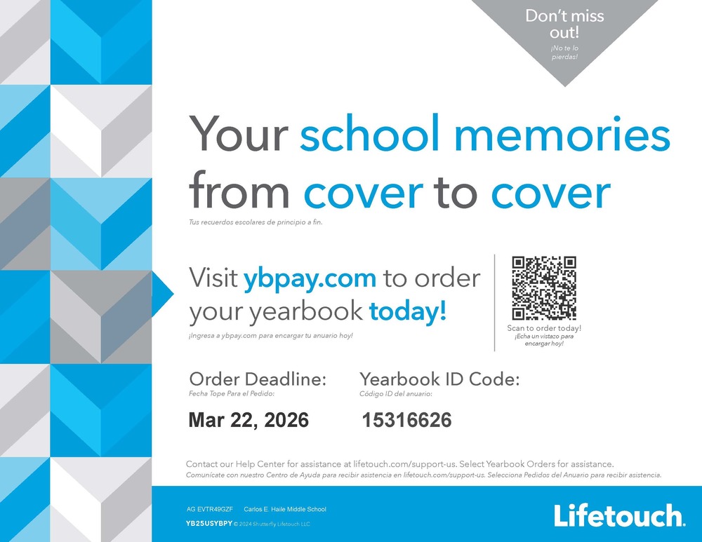 Yearbook Flyer