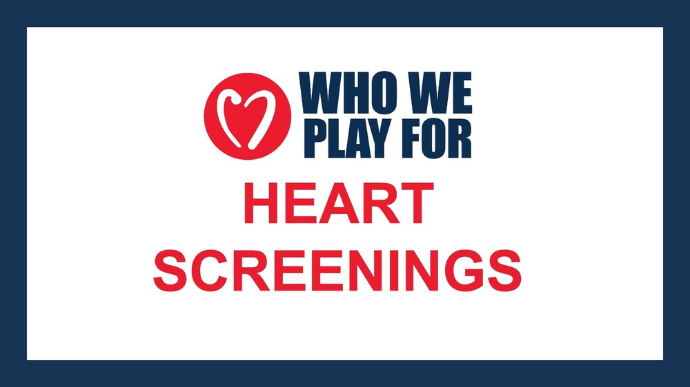 Who we play for Heart Screenings