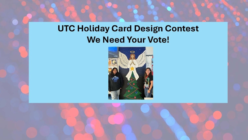 UTC Holiday Card Design Contest Blurred lights