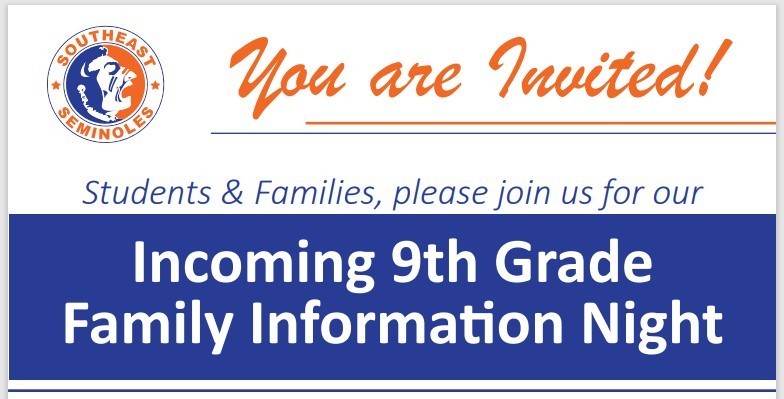 incoming ninth grade night