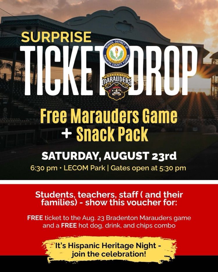 A flyer for an upcoming baseball game at LECOM Park