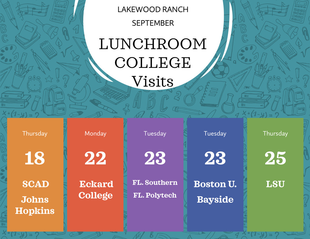 lrhs college lunchroom visits
