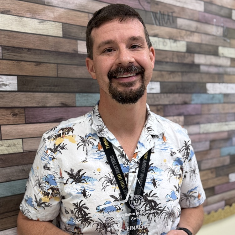 A teacher of the year finalist is surprised with the news he is competing for a teacher of the year