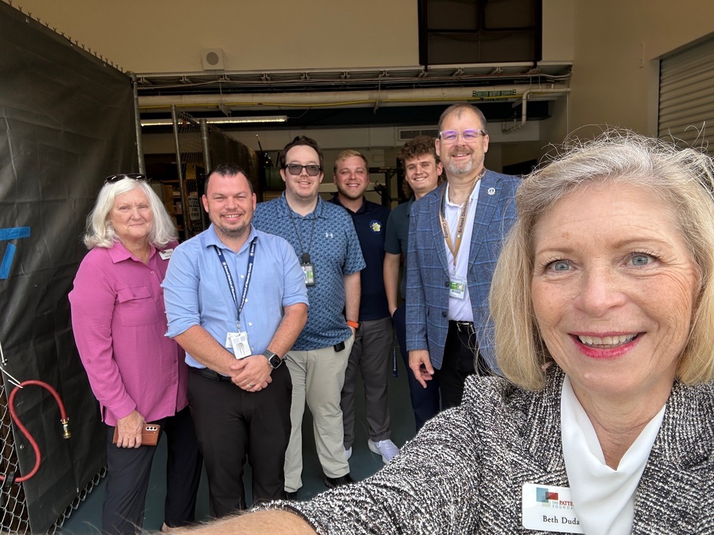 A selfie of non-profit leaders and School District of Manatee County IT Professionals
