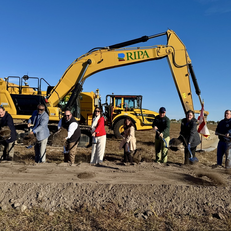 A large construction bulldozer
