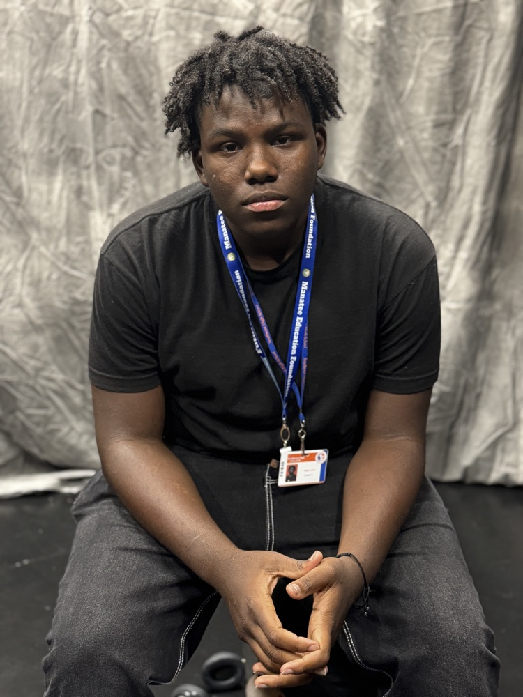 A portrait of a young man