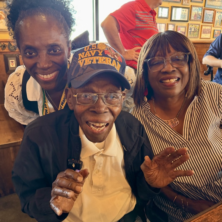 coach, Eddie Shannon, and his family celebrate 104 years of inspiring others