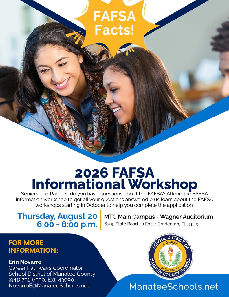 An informational flyer promoting a FAFSA workshop.