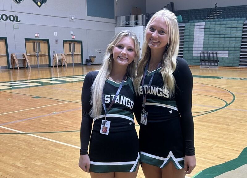 Riley Mielak and Addi Brown