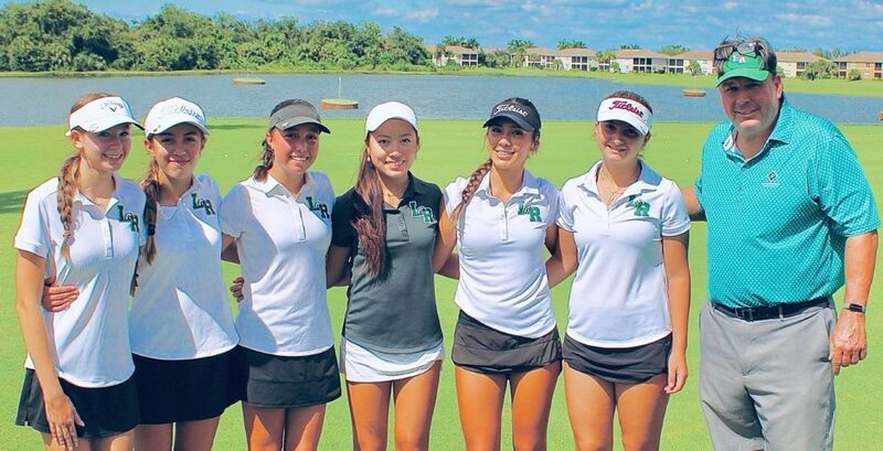 girls golf at parrish